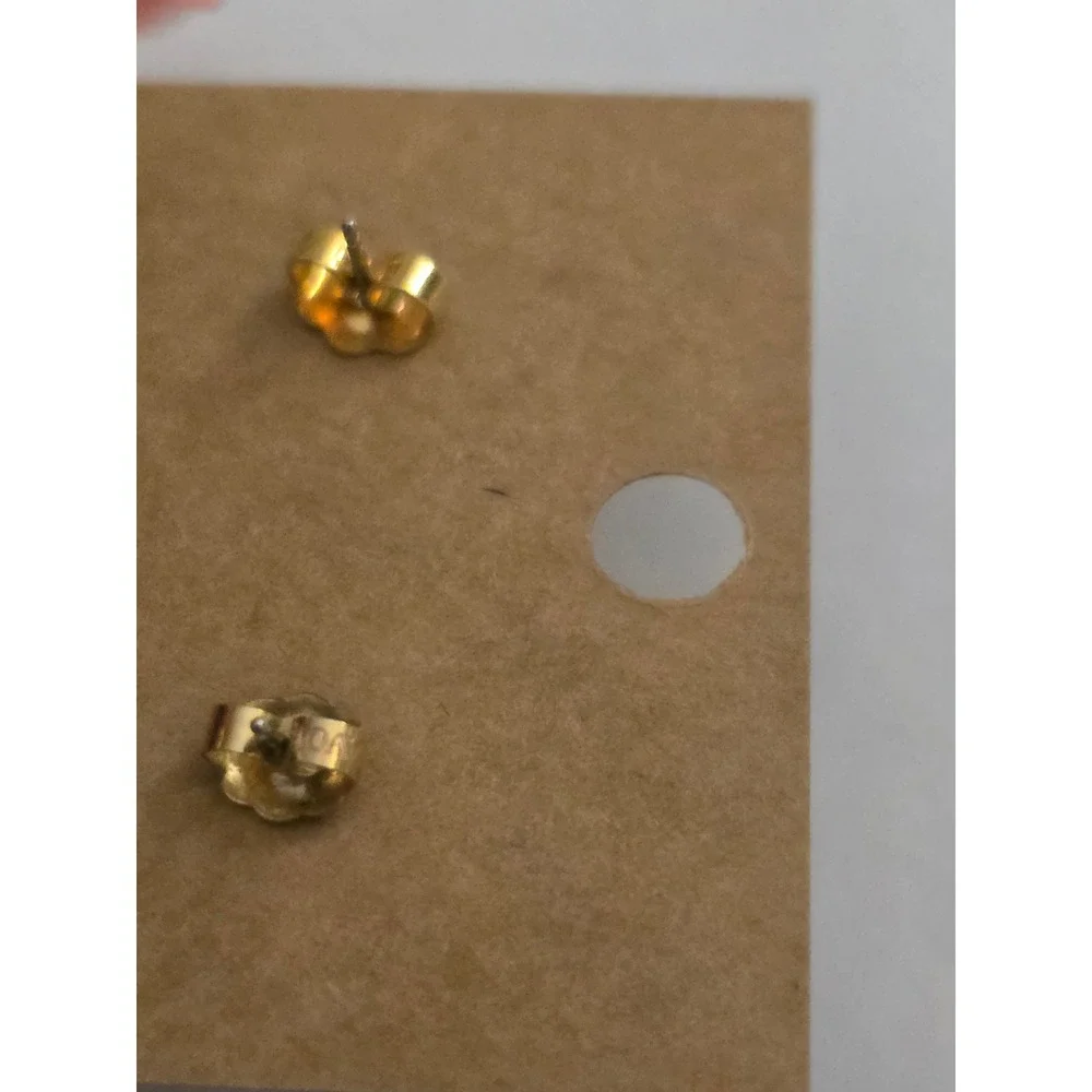 Vintage Avon Aurora Borealis Crystal Drop Earrings Gold Tone Teardrop Dangle